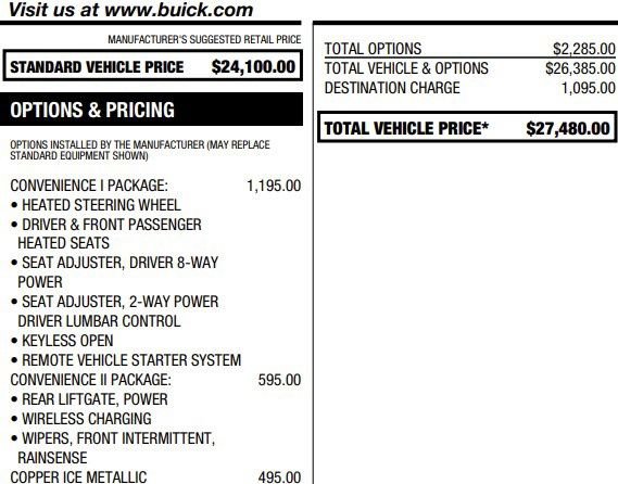Certified 2024 Buick Envista Sport Touring w/ Convenience I Package FWD image 2