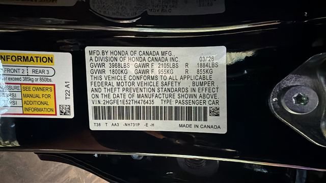 New 2026 Honda Civic Si image 32