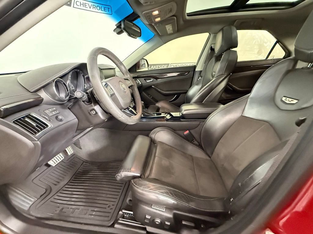 Used 2013 Cadillac CTS V w/ Wood Trim Package RWD image 12