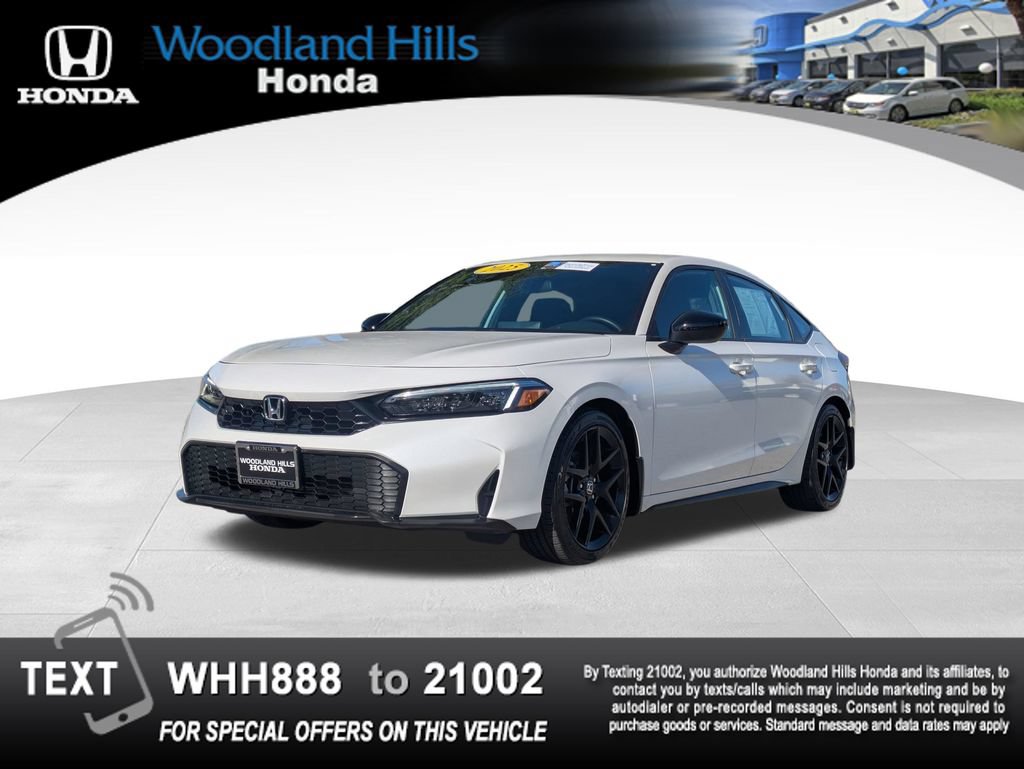 Certified 2025 Honda Civic Sport