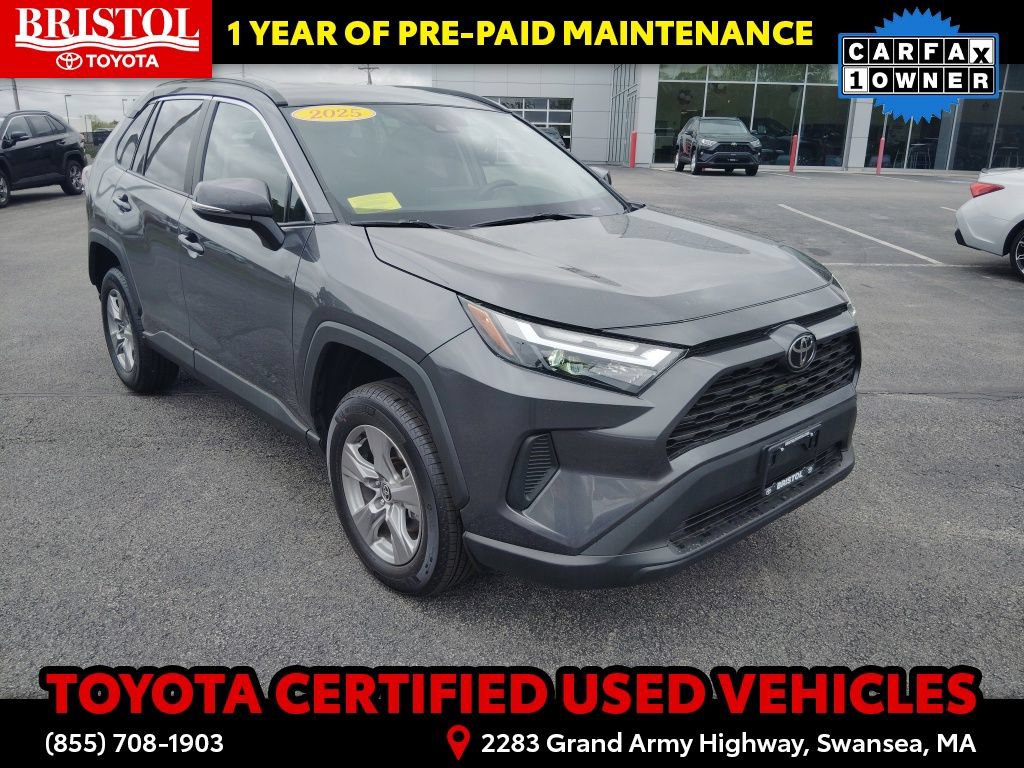 Certified 2025 Toyota RAV4 XLE