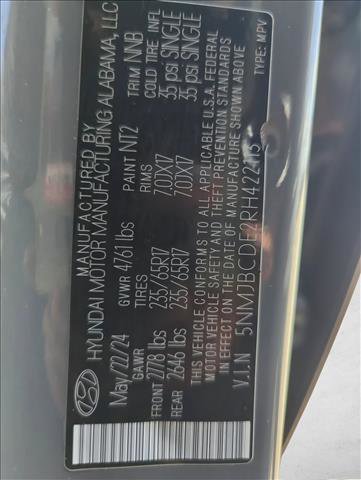 Used 2024 Hyundai Tucson SEL AWD/4WD image 26