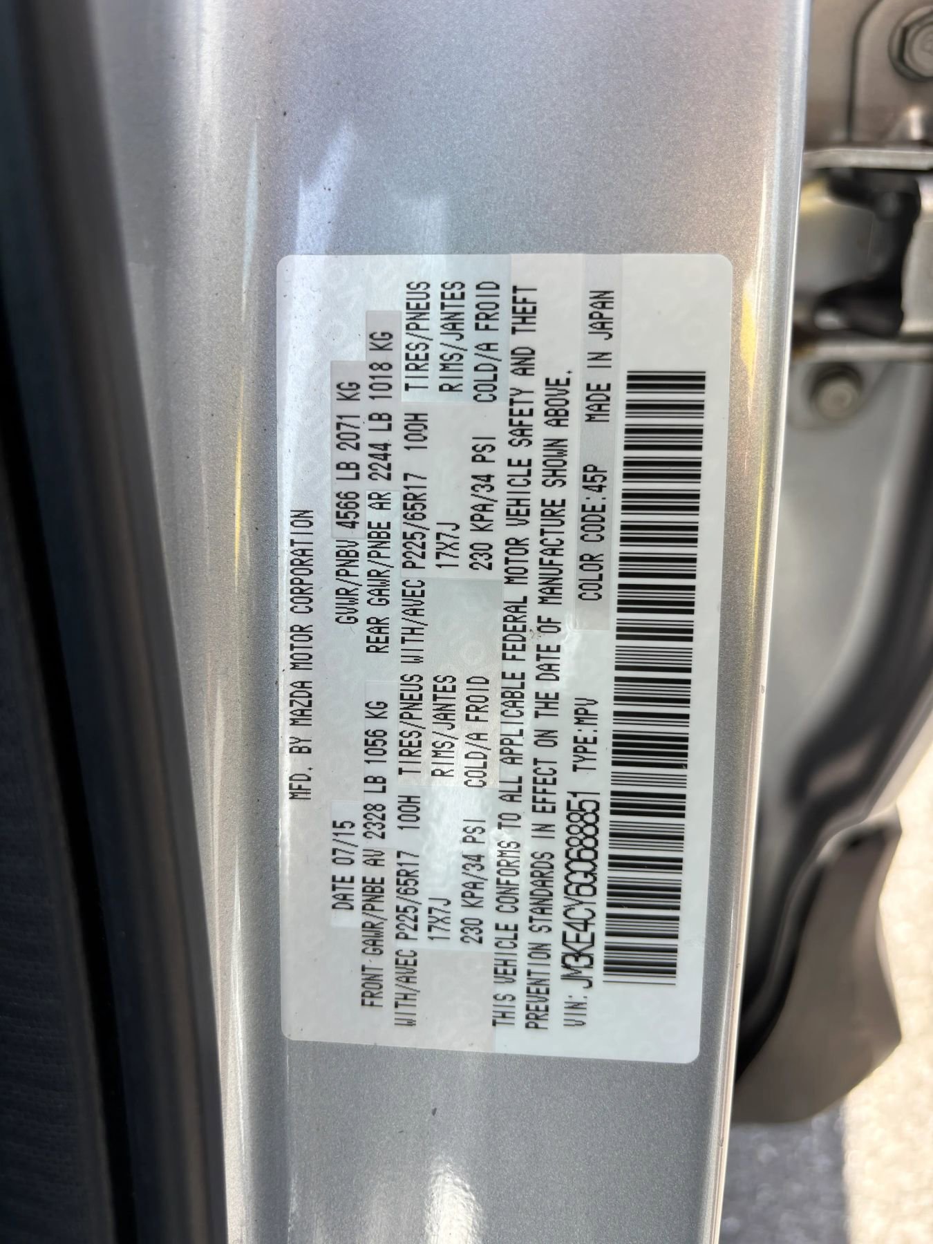 Used 2016 MAZDA CX-5 Touring AWD/4WD image 19