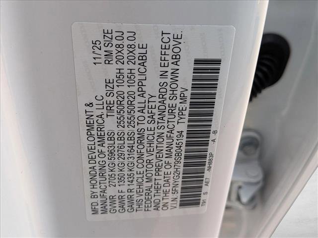 New 2025 Honda Pilot Touring image 17