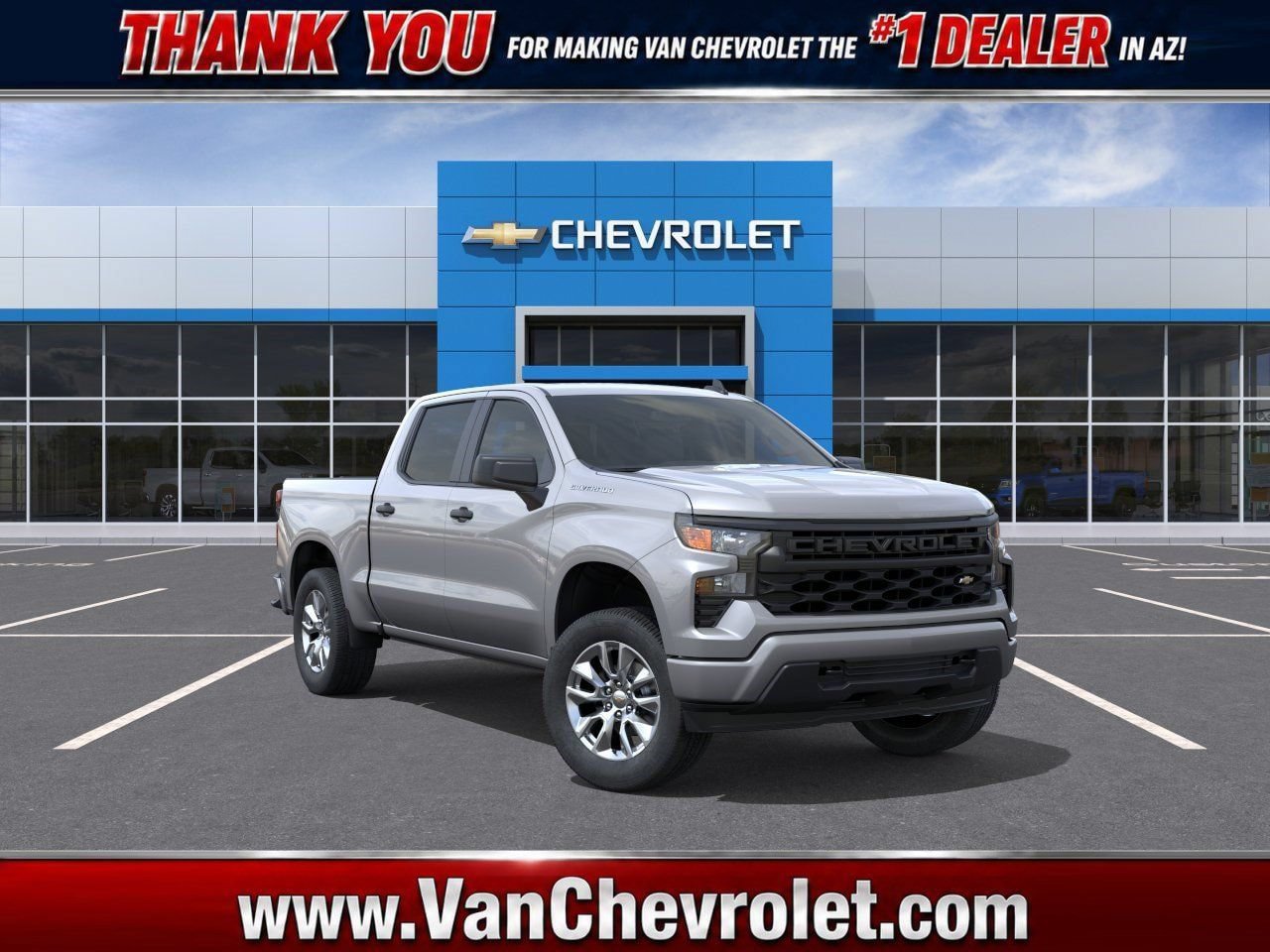 New 2026 Chevrolet Silverado 1500 Custom RWD image 1