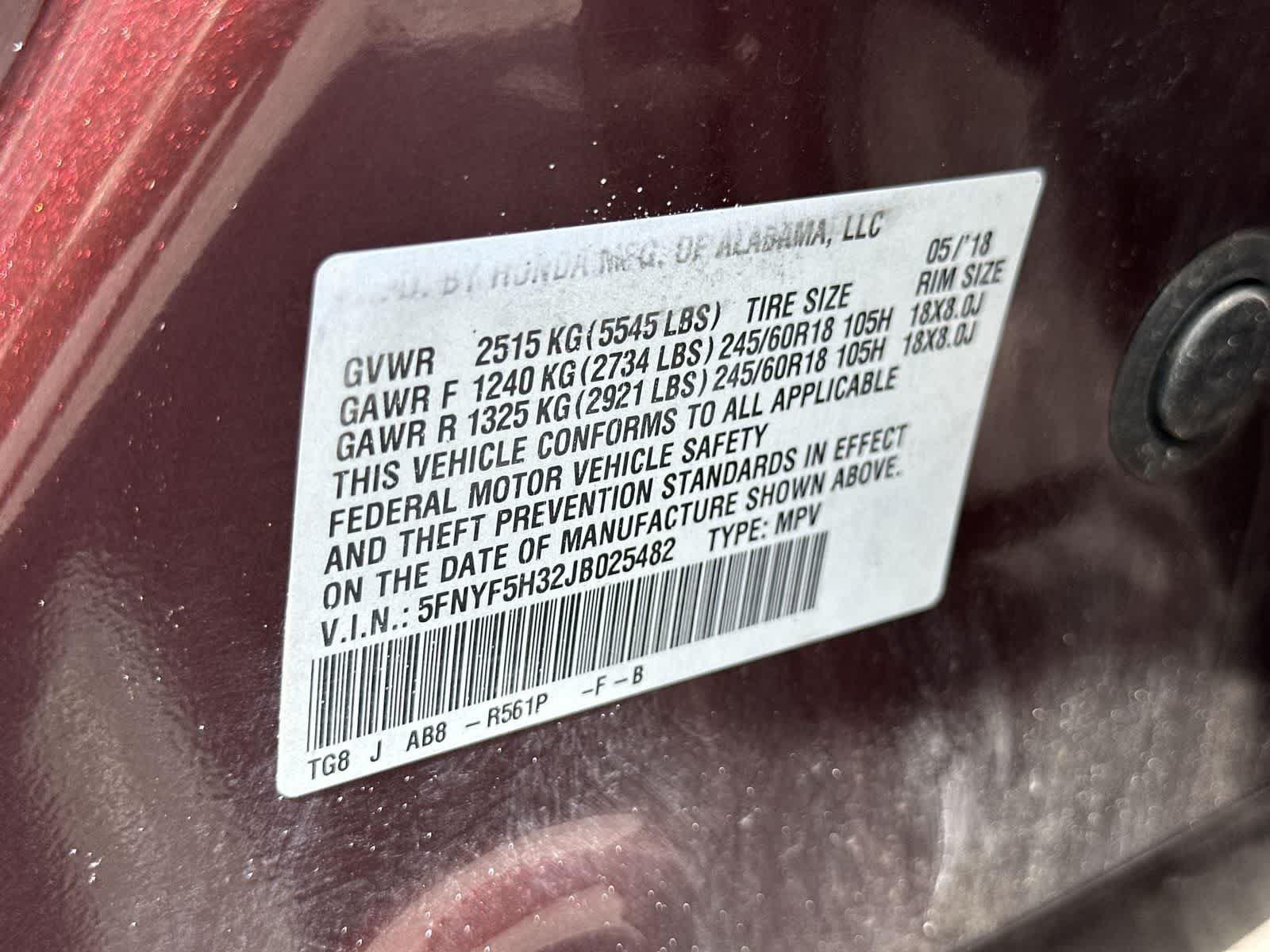 Used 2018 Honda Pilot EX image 22