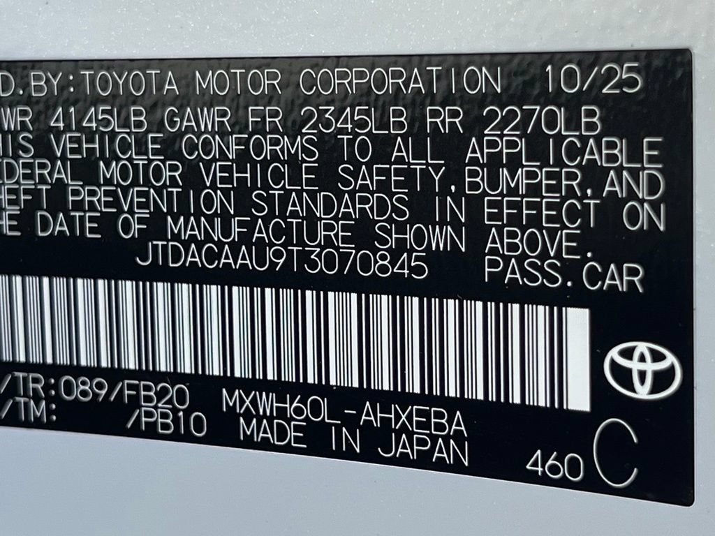 Certified 2026 Toyota Prius LE FWD image 26