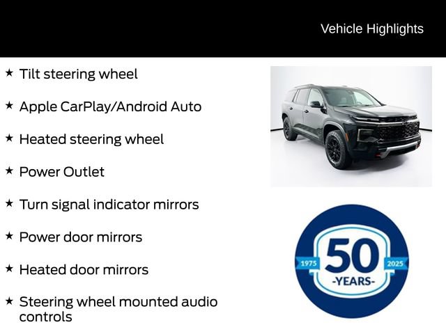 Used 2025 Chevrolet Traverse Z71 w/ Enhanced Driving Package AWD/4WD image 26