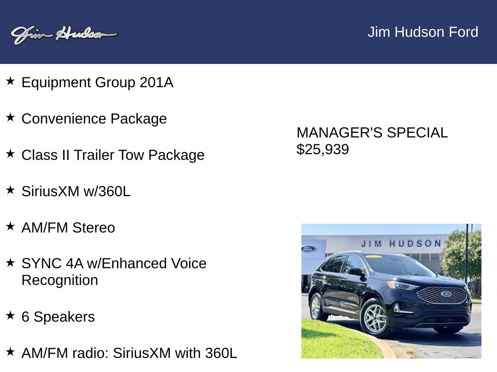 Certified 2024 Ford Edge SEL w/ Convenience Package AWD/4WD image 12