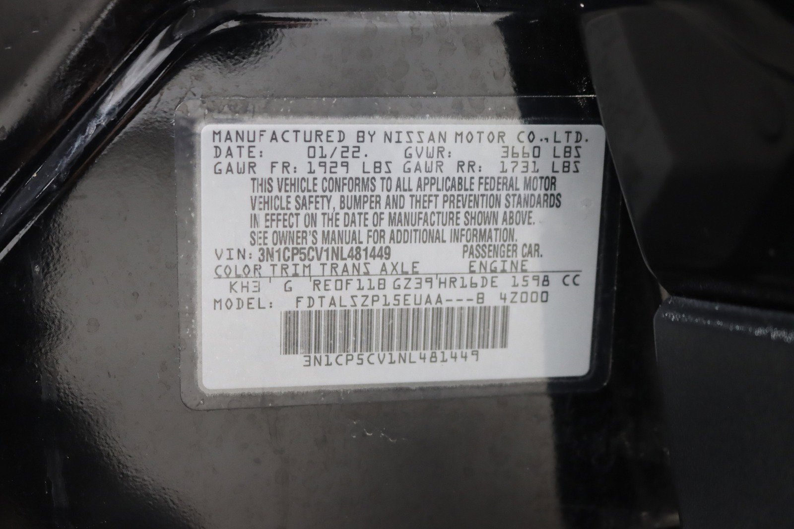 Used 2022 Nissan Kicks SV image 32