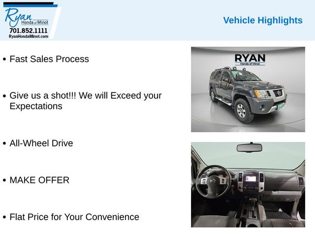 Used 2013 Nissan Xterra PRO-4X AWD/4WD image 2