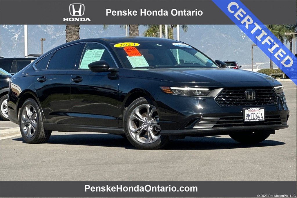Certified 2024 Honda Accord EX