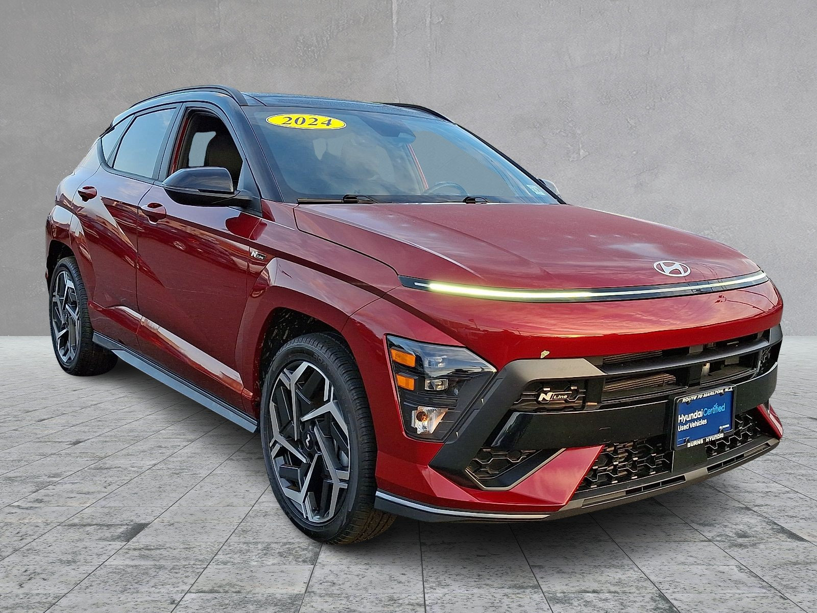 Certified 2024 Hyundai Kona N Line FWD image 3