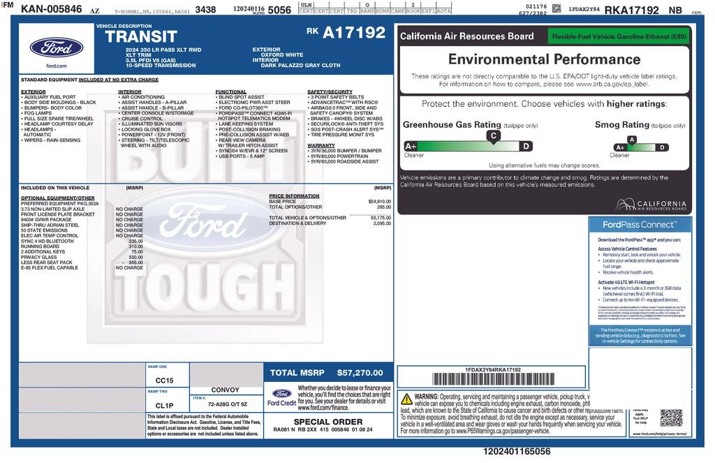 Used 2024 Ford Transit 350 XLT RWD image 9