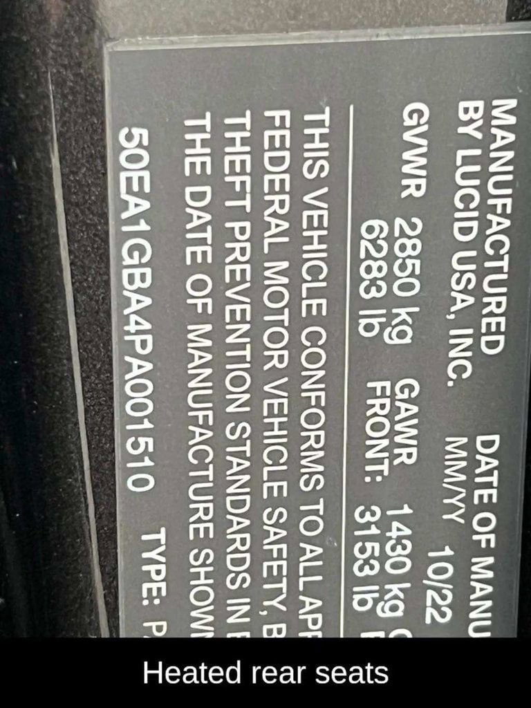 Used 2023 Lucid Air Grand Touring image 30