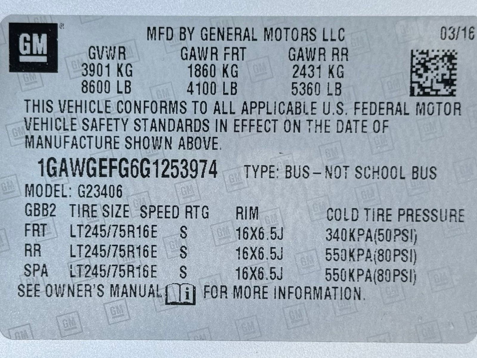 Used 2016 Chevrolet Express 2500 LS RWD image 39