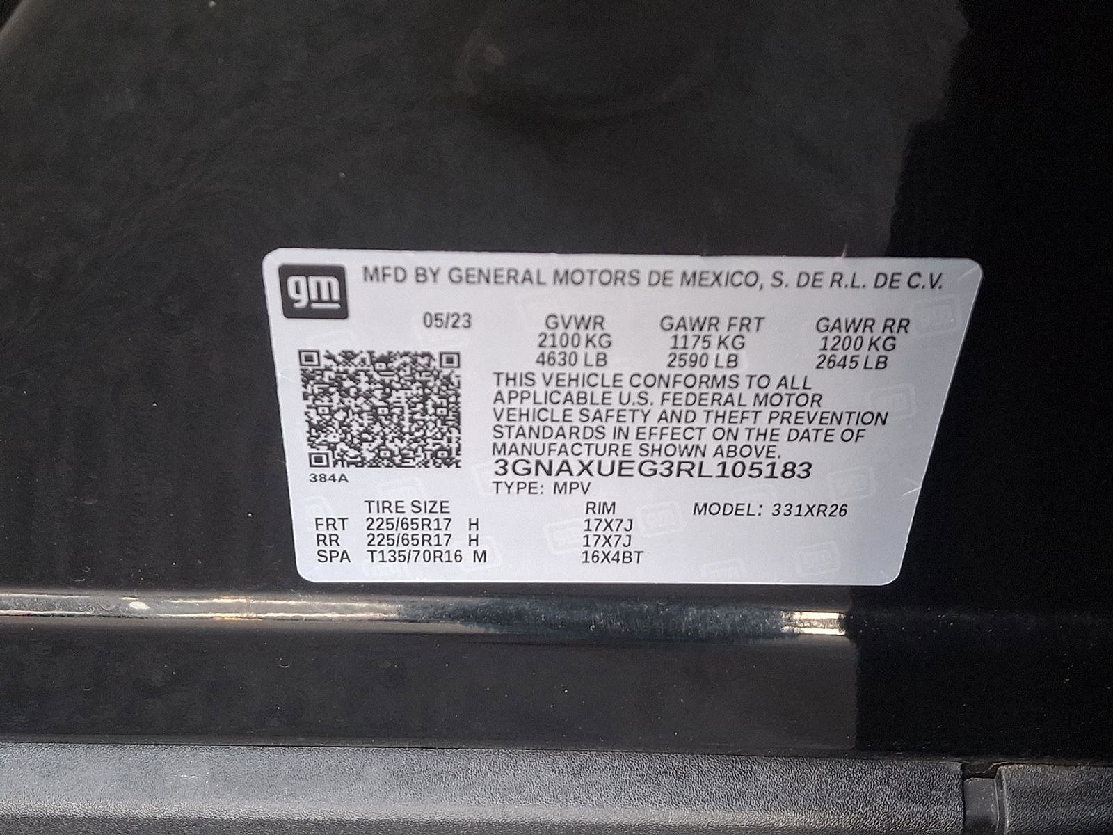 Used 2024 Chevrolet Equinox LT w/ LPO, Floor Liner Package image 24