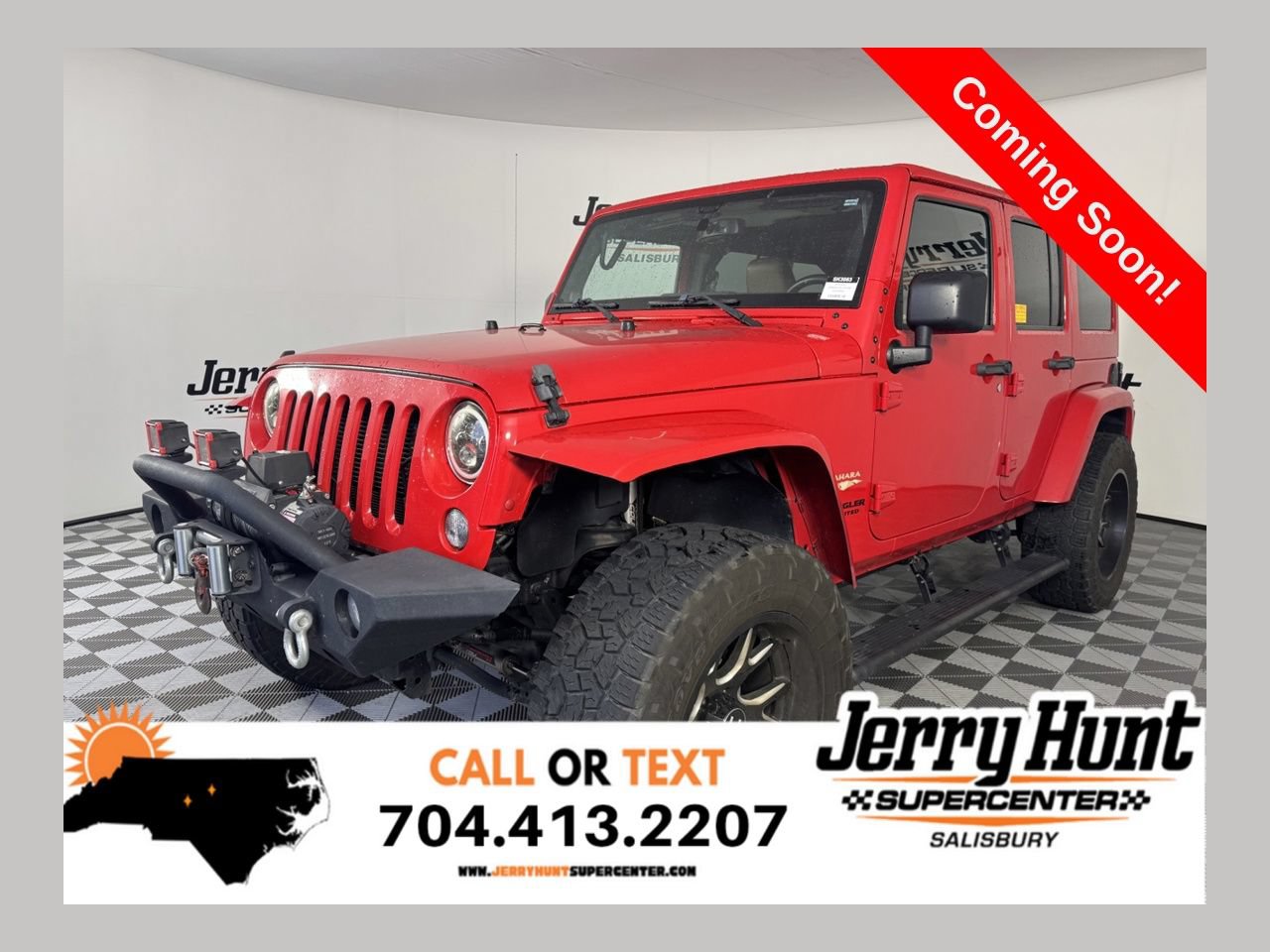 Used 2014 Jeep Wrangler Unlimited Sahara AWD/4WD image 1