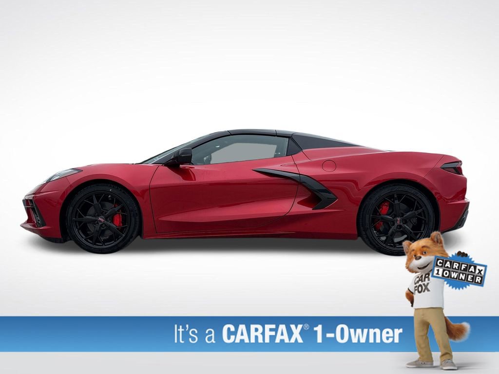 Used 2024 Chevrolet Corvette Stingray Premium Conv w/ Stealth Interior Trim Package RWD image 2