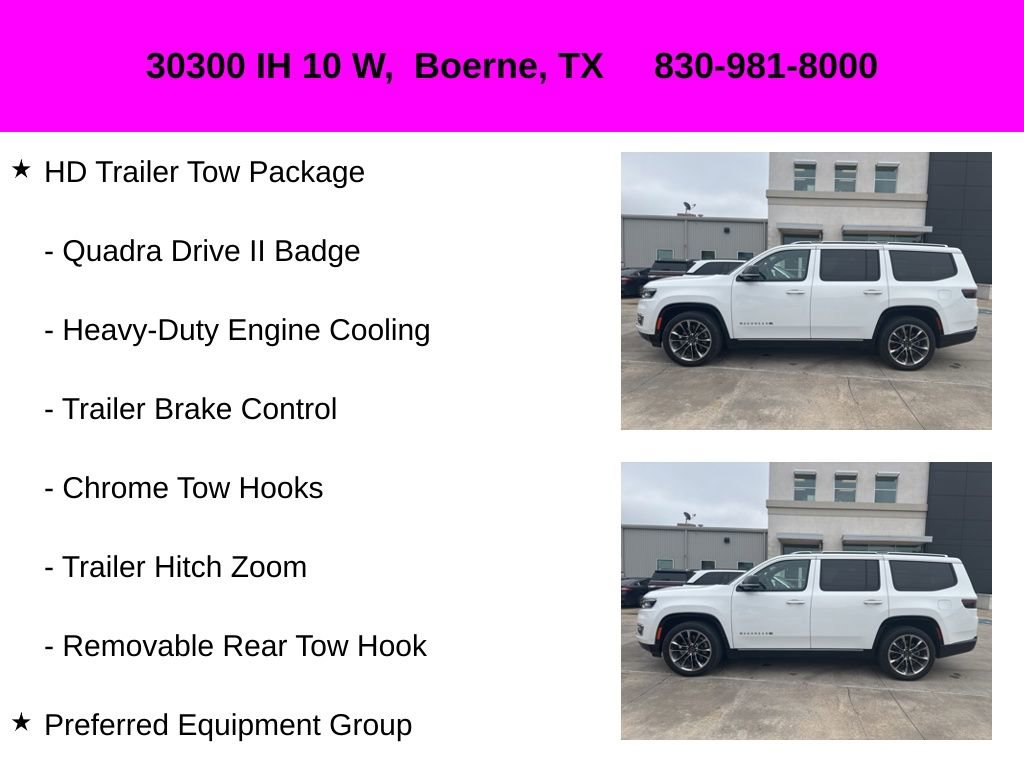 Used 2023 Jeep Wagoneer Series III w/ Premium Group I image 18