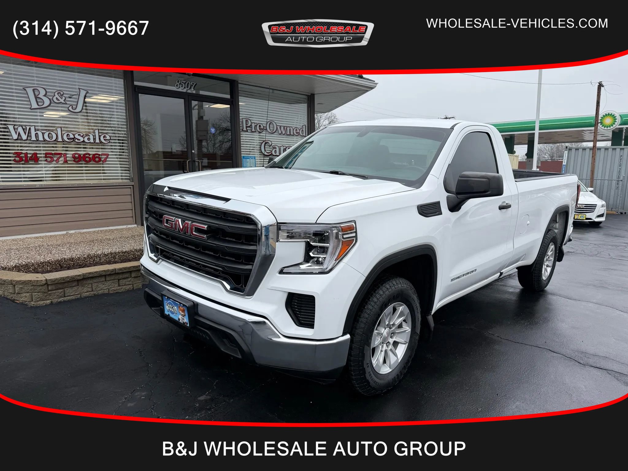 Used 2021 GMC Sierra 1500 2WD Regular Cab w/ Fleet Convenience Package image 1