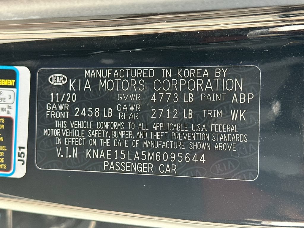 Certified 2021 Kia Stinger GT-Line w/ Sun & Sound Package RWD image 34