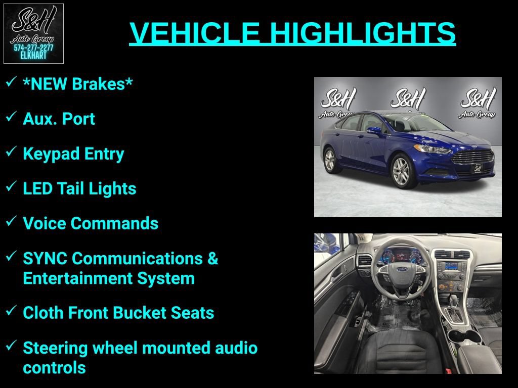 Used 2014 Ford Fusion SE FWD image 3