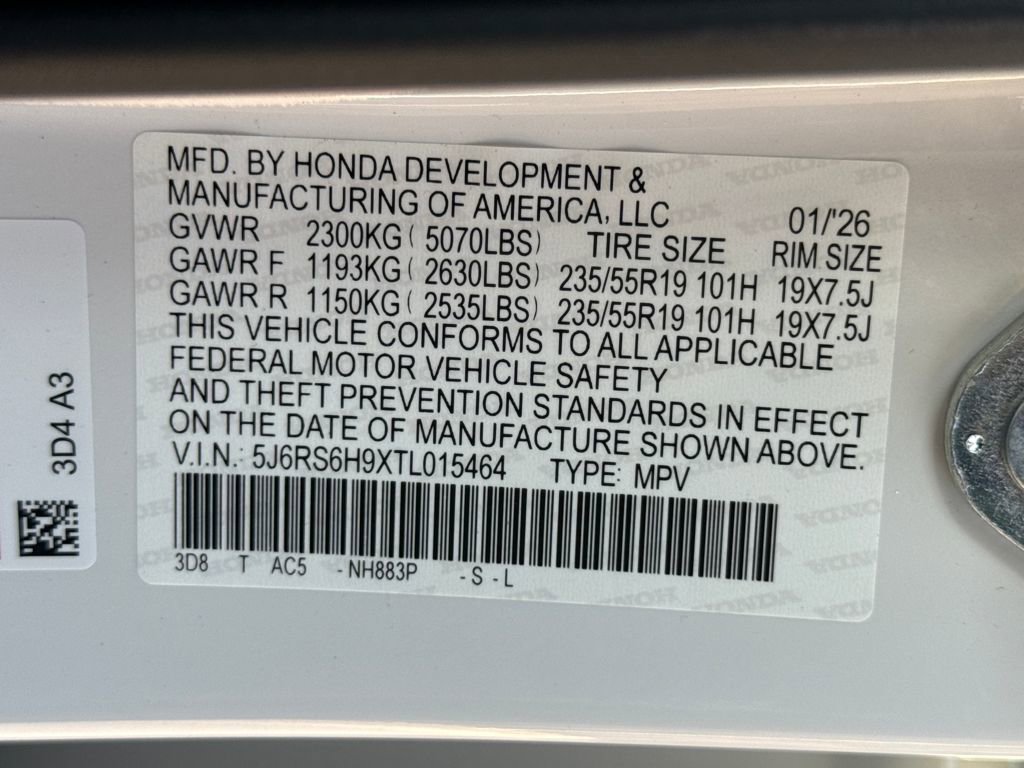 New 2026 Honda CR-V Sport Touring image 28