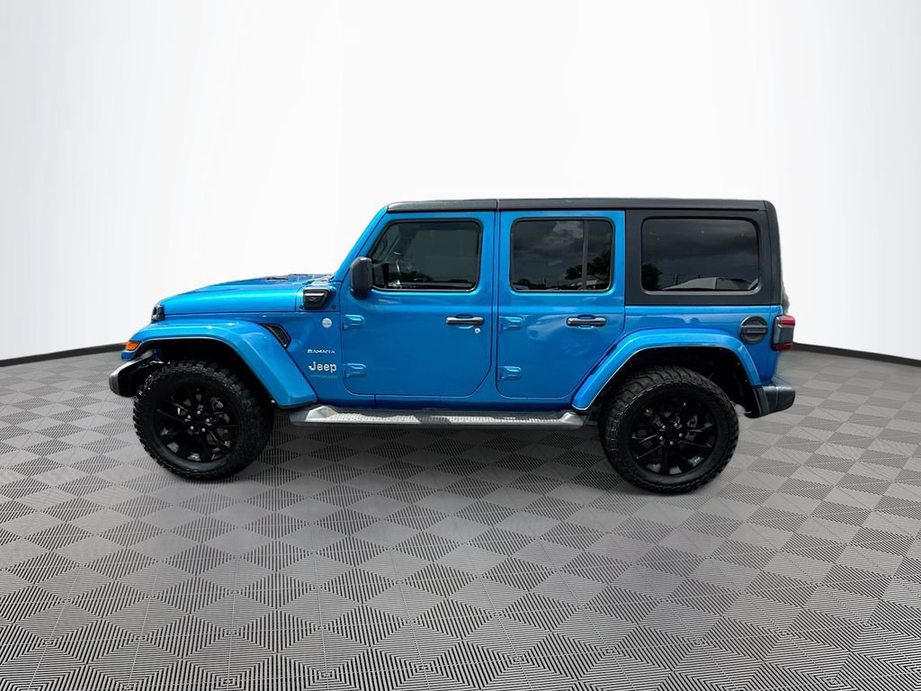Used 2021 Jeep Wrangler Unlimited Sahara AWD/4WD image 9