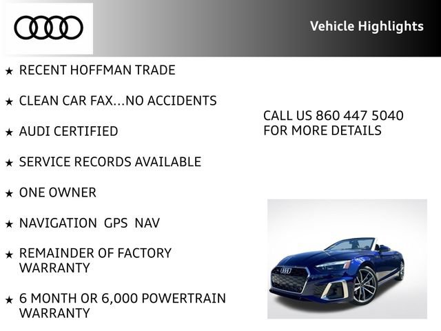 Certified 2024 Audi A5 2.0T Premium Plus AWD/4WD image 9
