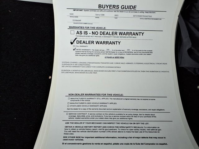 Used 2021 GMC Sierra 1500 SLT w/ SLT Premium Package image 35