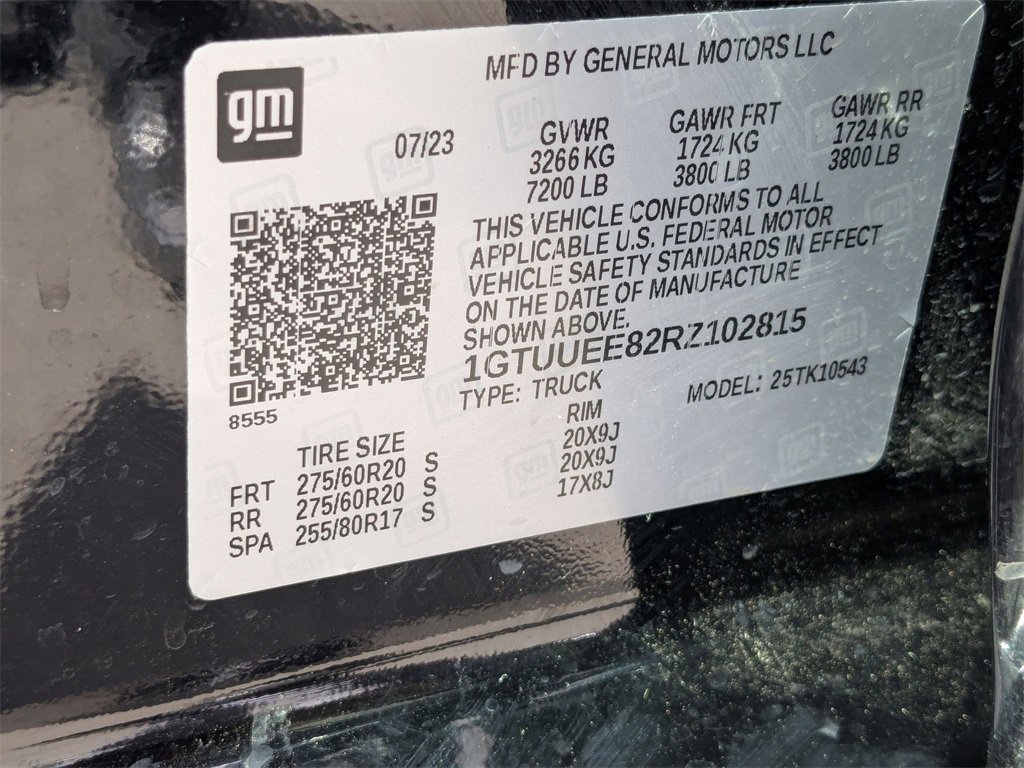 Used 2024 GMC Sierra 1500 AT4 w/ Technology Package image 31