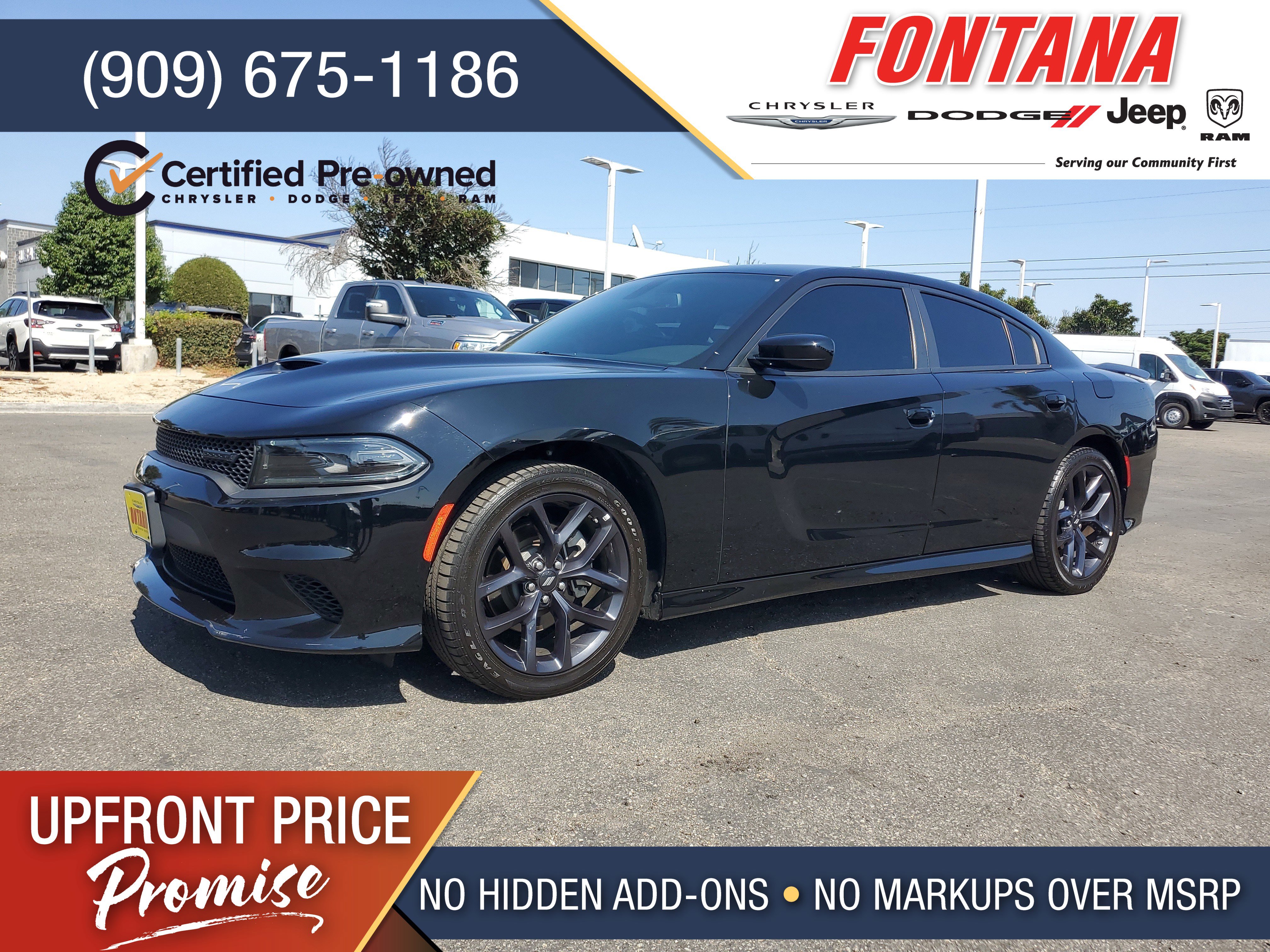 Certified 2023 Dodge Charger GT w/ Blacktop Package