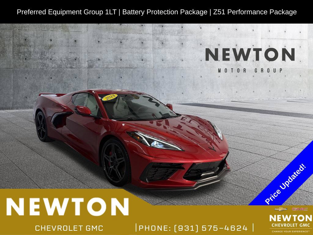 Used 2024 Chevrolet Corvette Stingray Coupe w/ Z51 Performance Package RWD image 1