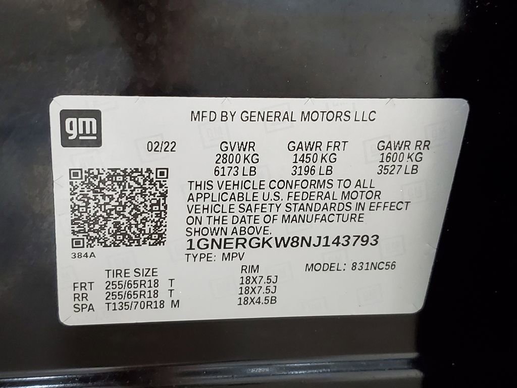 Used 2022 Chevrolet Traverse LT image 59