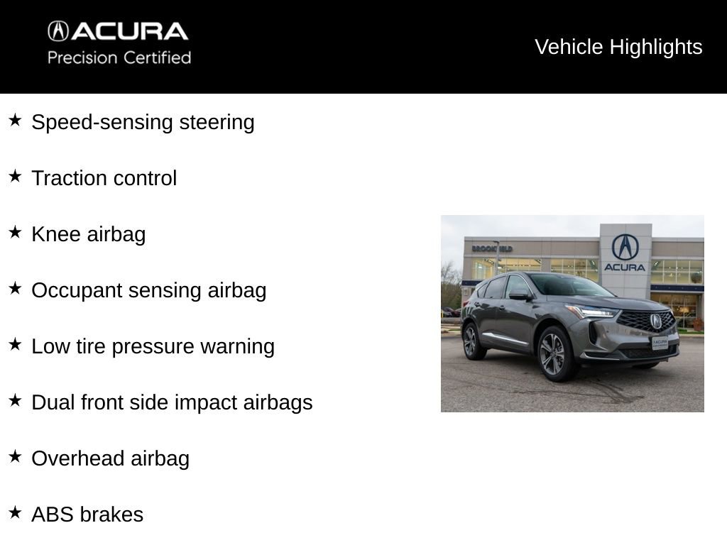 Certified 2025 Acura RDX SH-AWD w/ Technology Package image 9