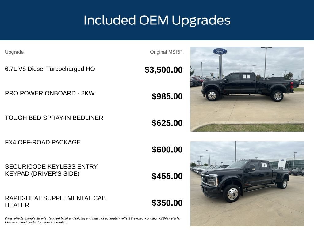Used 2026 Ford F450 Platinum w/ FX4 Off-Road Package AWD/4WD image 11