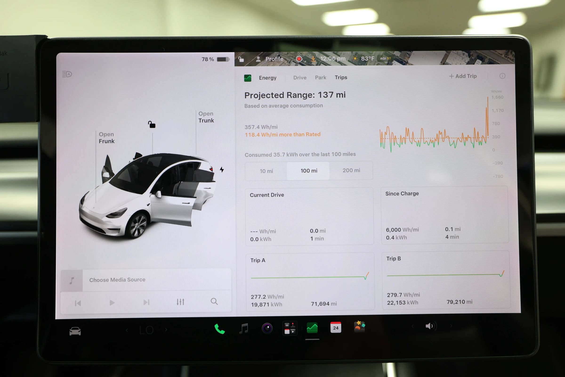 Used 2021 Tesla Model Y Long Range AWD/4WD image 63