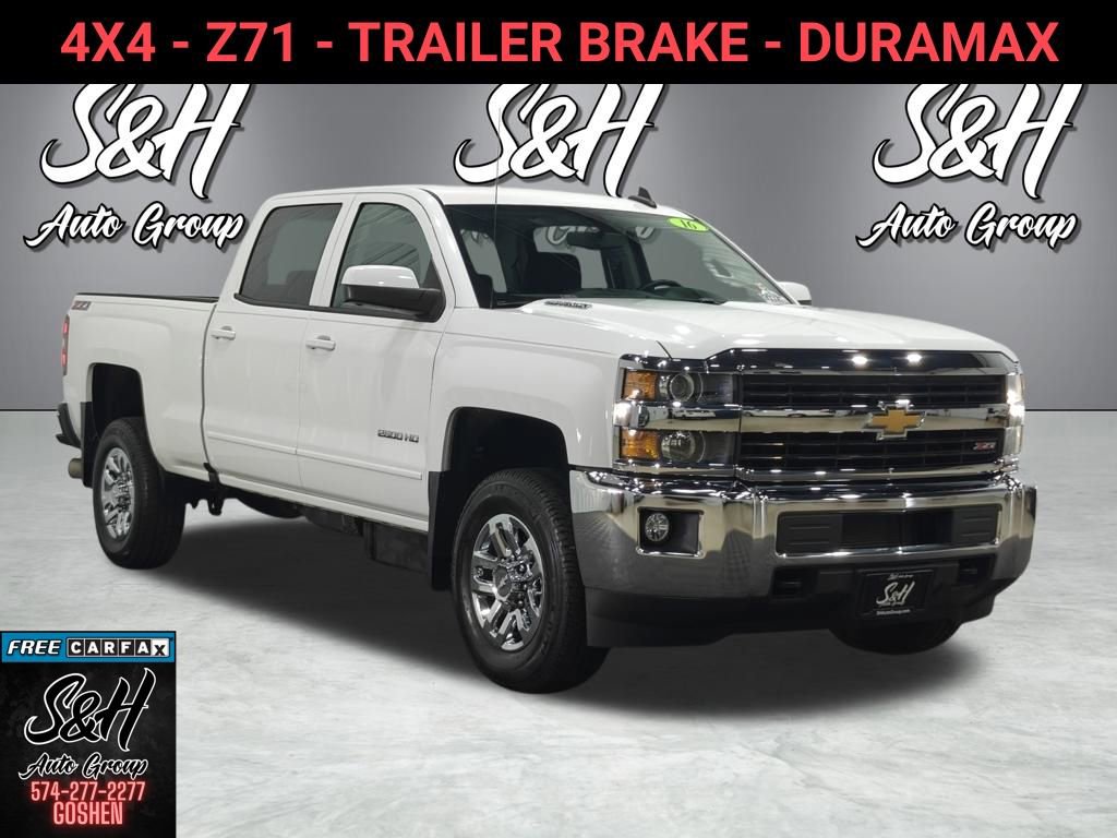 Used 2016 Chevrolet Silverado 2500 LT w/ Z71 Package, Off-Road image 1