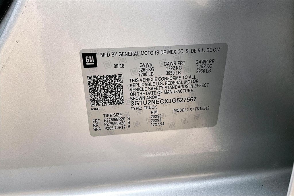 Used 2018 GMC Sierra 1500 SLT w/ Texas SLT Premium Package AWD/4WD image 39