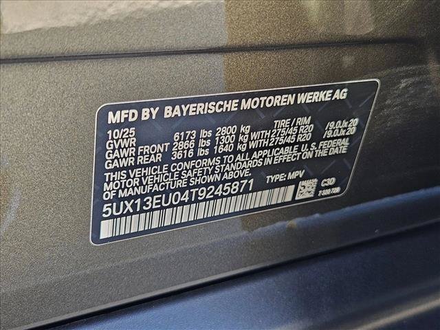 Used 2026 BMW X5 sDrive40i w/ Parking Assistance Package RWD image 17