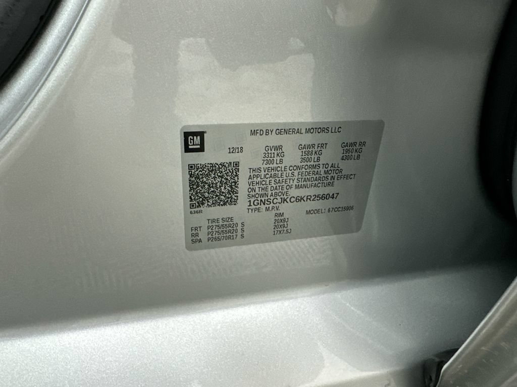 Used 2019 Chevrolet Suburban Premier RWD image 39