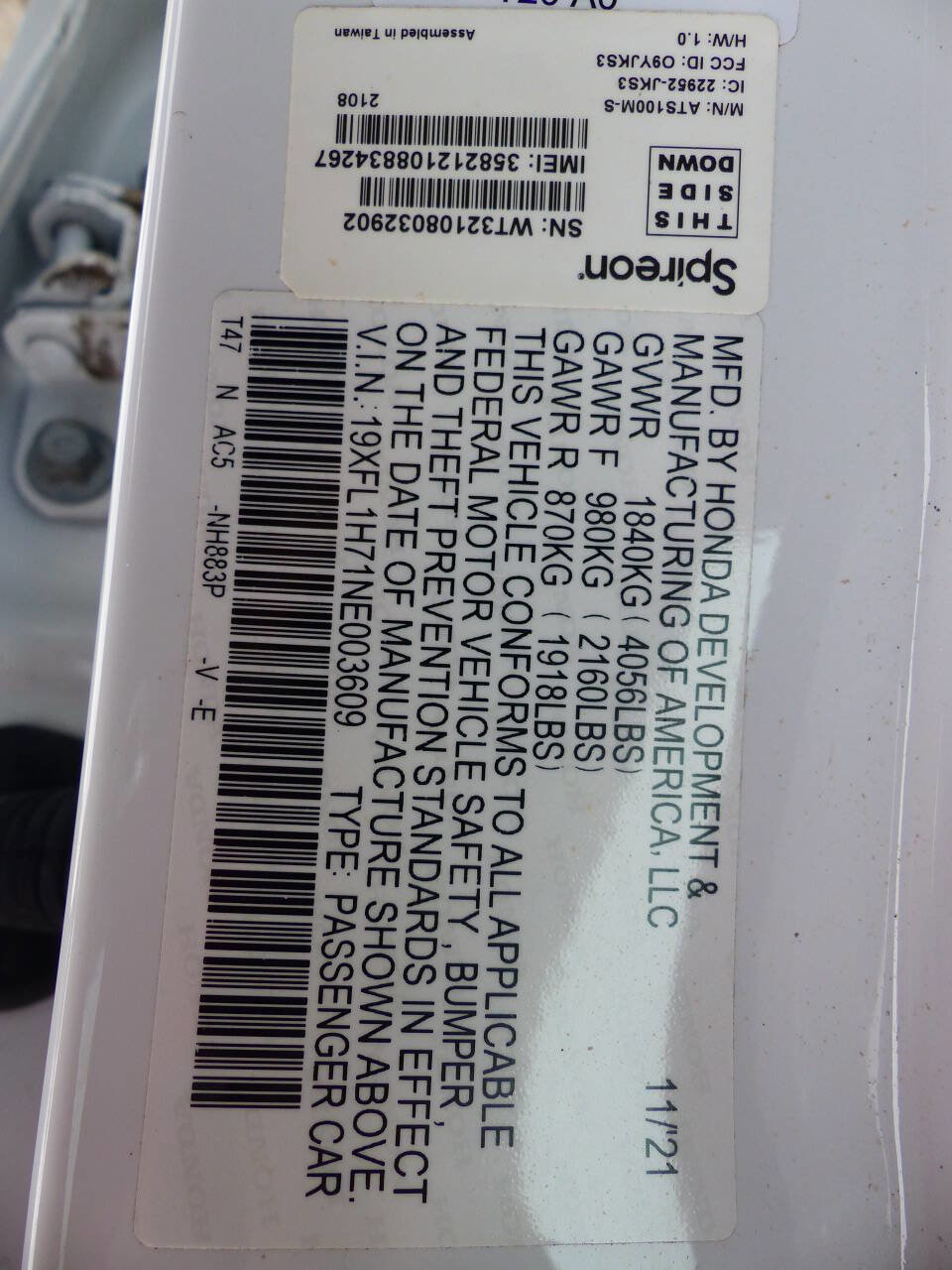 Used 2022 Honda Civic EX-L image 22