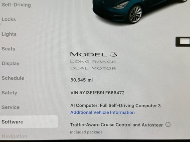 Used 2020 Tesla Model 3 Long Range AWD/4WD image 9