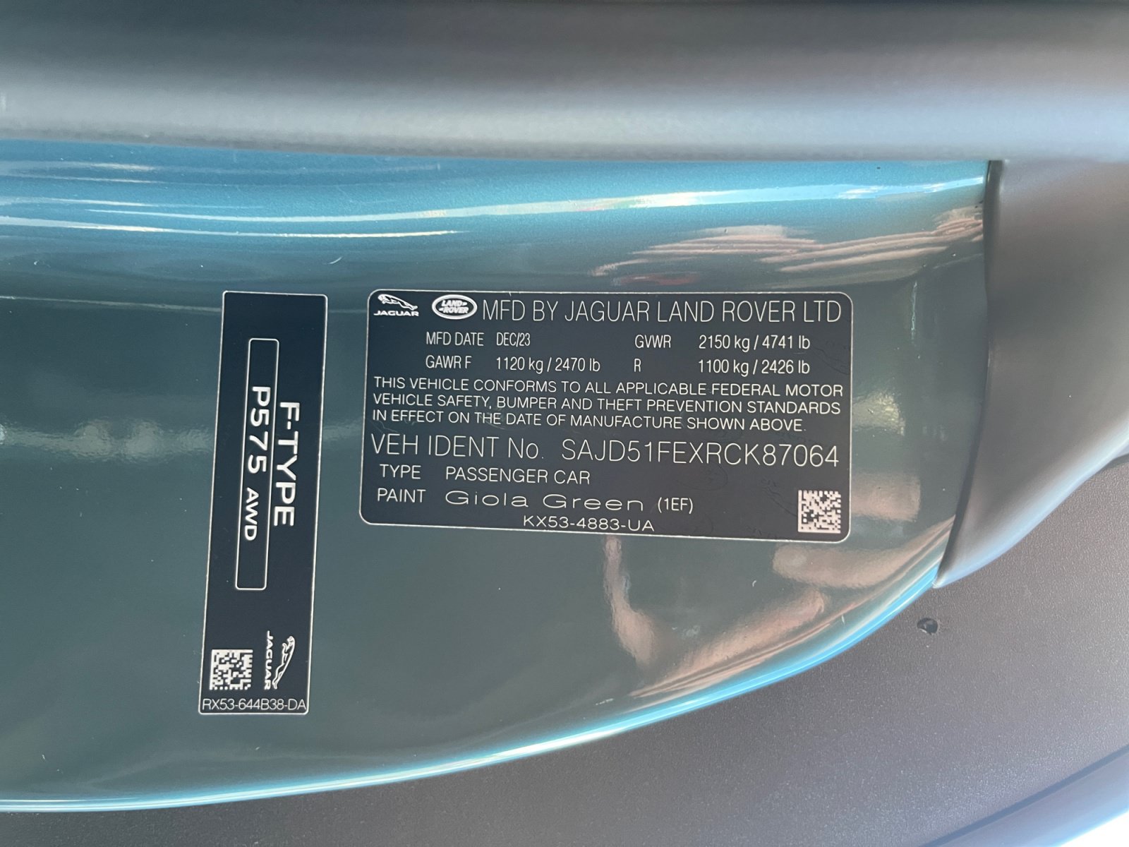 Used 2024 Jaguar F-TYPE R AWD/4WD image 20
