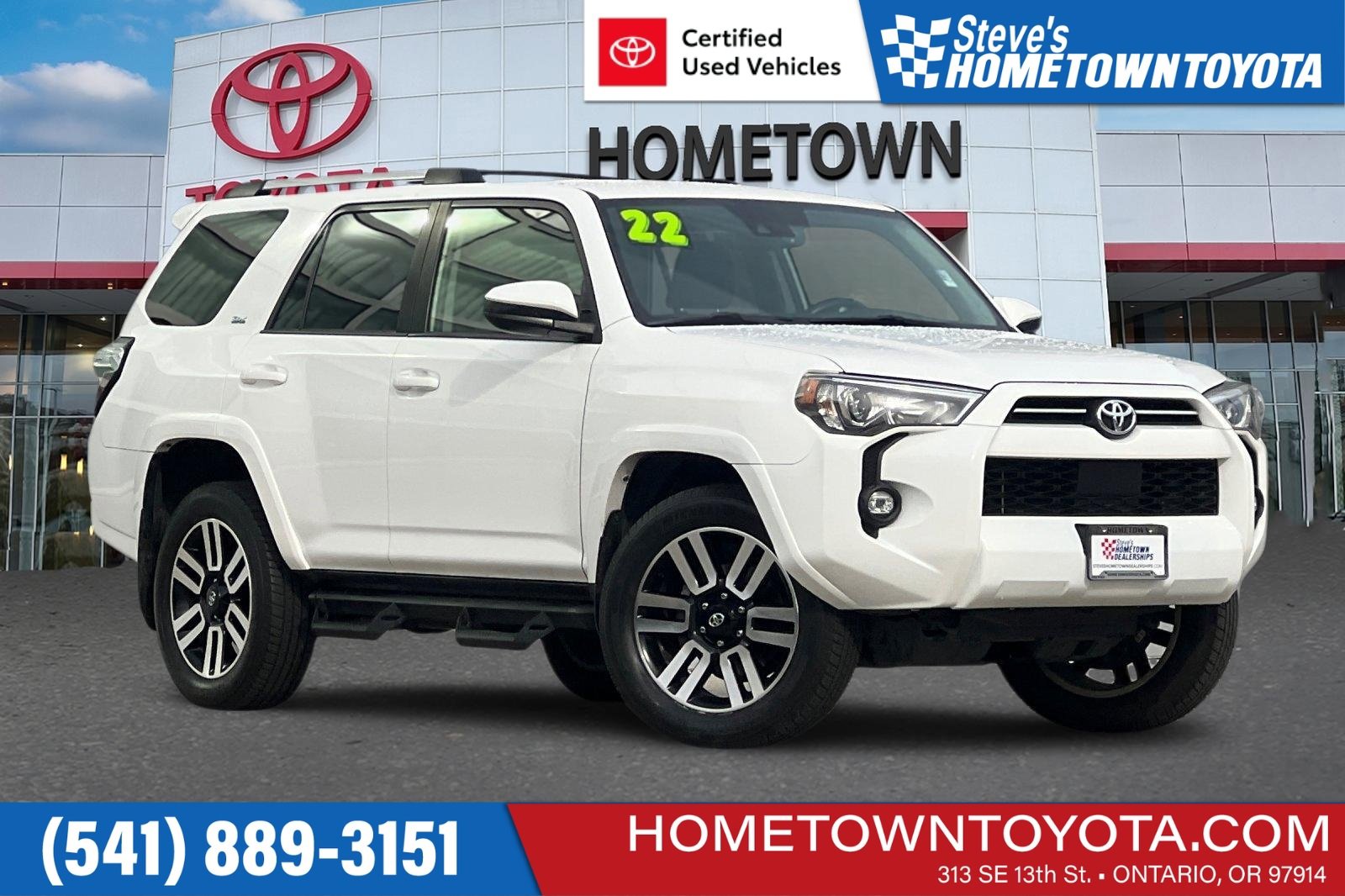 Certified 2022 Toyota 4Runner SR5