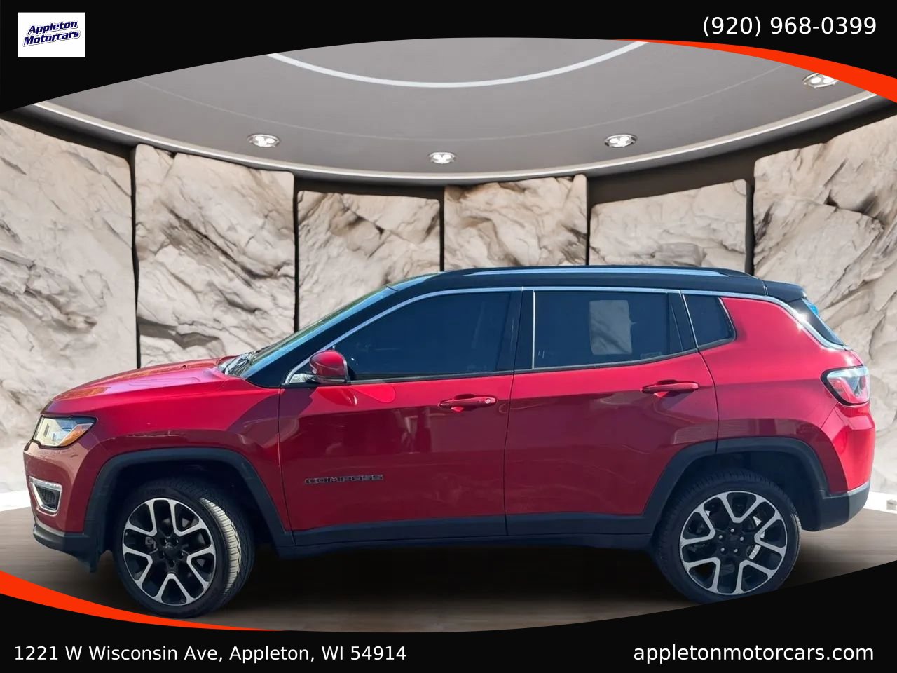 Used 2018 Jeep Compass Limited w/ Navigation Group AWD/4WD image 3