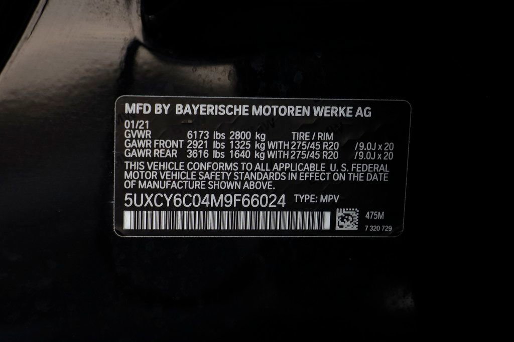 Used 2021 BMW X6 xDrive40i w/ Premium Package image 26