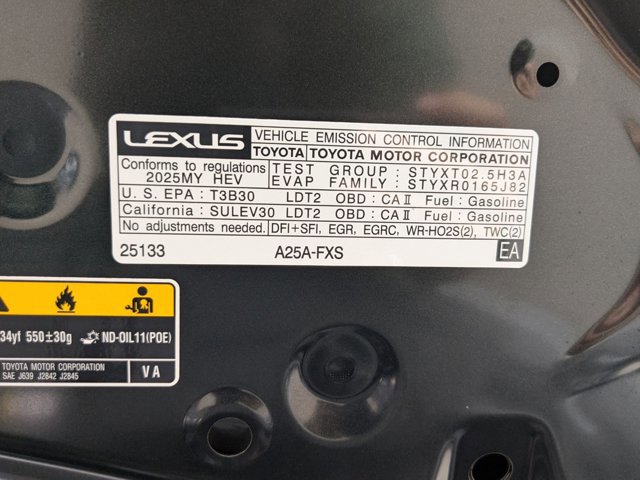 Certified 2025 Lexus NX 350 AWD image 30