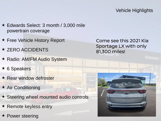 Used 2021 Kia Sportage LX FWD image 8